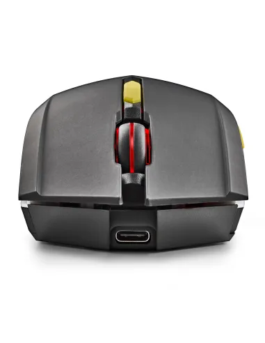 NGS GMX200 Ratón Gaming Inalámbrico Negro