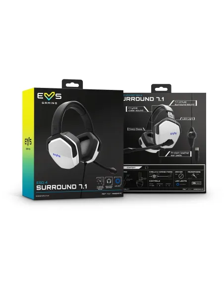 Energy Sistem ESG 4 Thunder Auriculares Gaming Multiplataforma Blancos