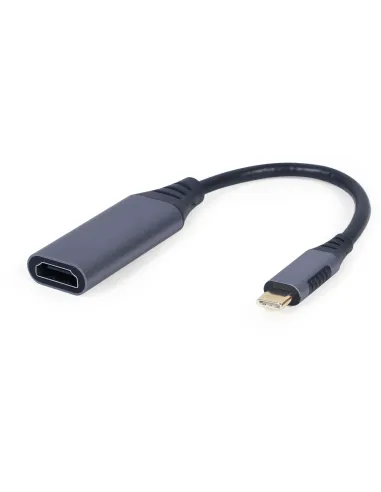 Gembird A-USB3C-HDMI-01 Adaptador de Imagen USB-C a HDMI 15 cm Gris