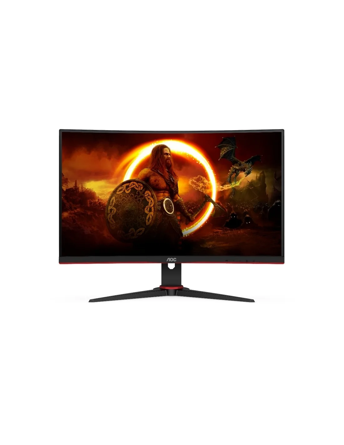 AOC C24G2AE/BK 23.6" LED FullHD 165Hz FreeSync Premium Curva Negra