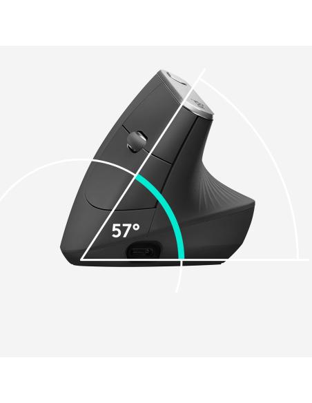 Logitech MX Vertical Ratón Ergonómico Avanzado