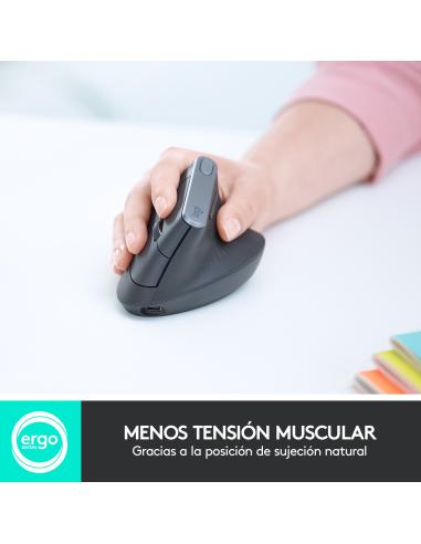 Logitech MX Vertical Ratón Ergonómico Avanzado