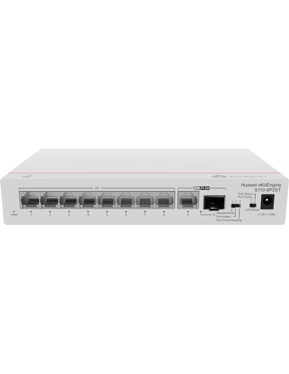 Huawei S110-8P2ST Switch 8 Puertos Gigabit