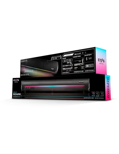 Energy Sistem Gaming Soundbar ESG 2 Sonar Barra de Sonido RGB 10W
