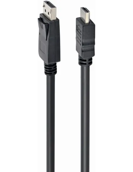 Gembird CC-DP-HDMI-6 Adaptador de Imagen DisplayPort a HDMI 1.8m Negro