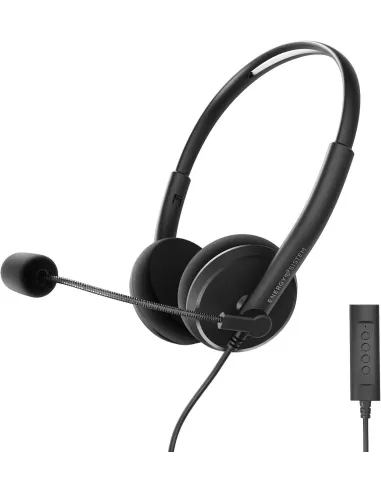 Energy Sistem Headset Office 2 Auriculares con Micrófono Negros