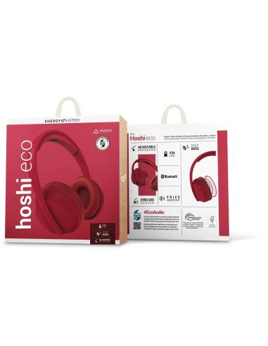 Energy Sistem Hoshi Eco Auriculares Bluetooth Rojo