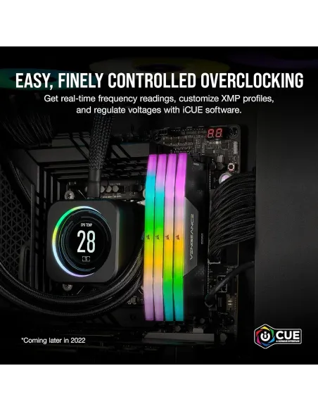 Corsair Vengeance RGB DDR5 6000MHz 32GB (2x16GB) CL36 Negra