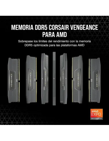 Corsair Vengeance DDR5 6000MHz 32GB (2x16GB) CL36 Negra