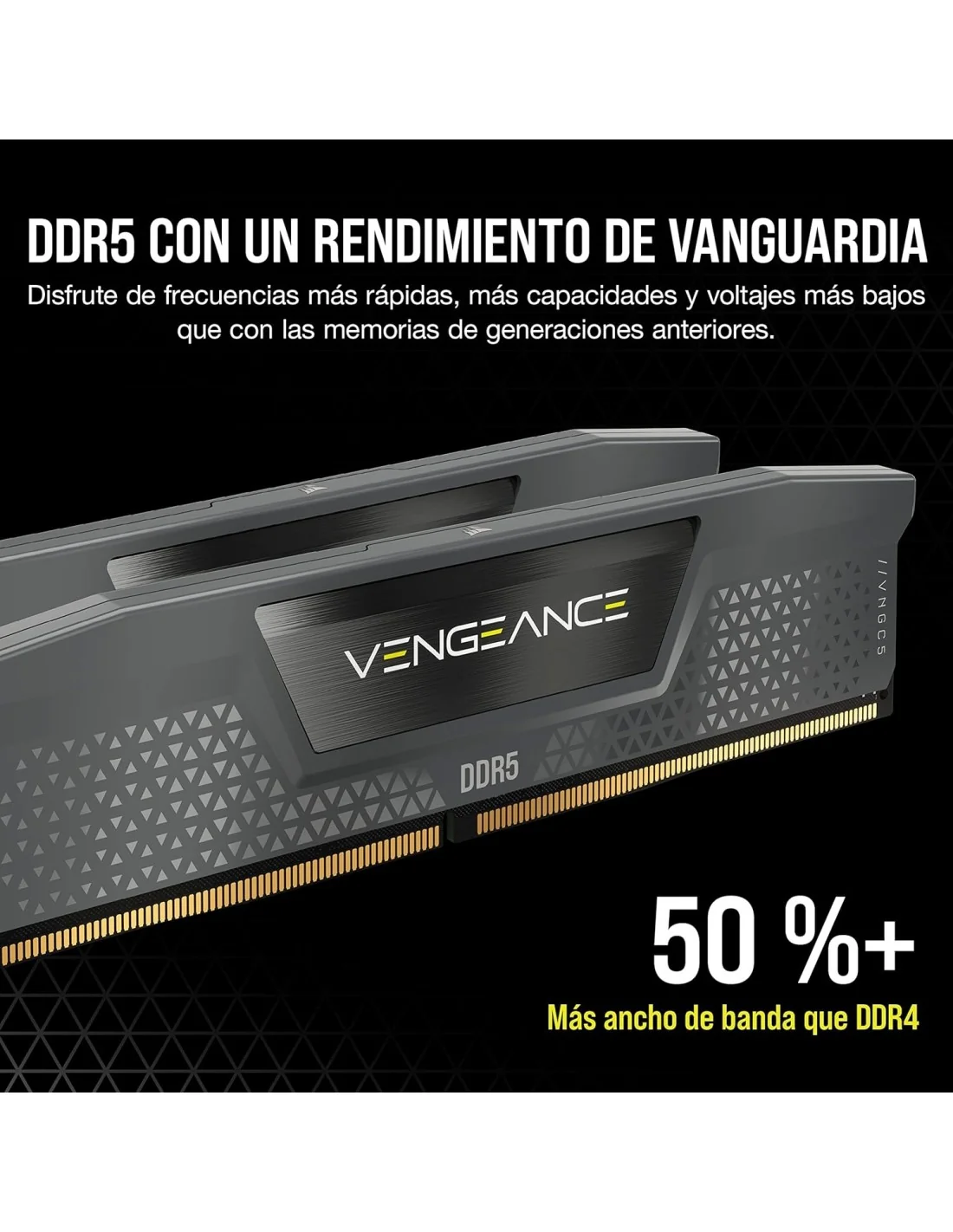 Corsair Vengeance DDR5 6000MHz 32GB (2x16GB) CL36 Negra