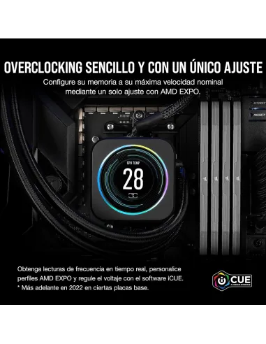 Corsair Vengeance DDR5 6000MHz 32GB (2x16GB) CL36 Negra