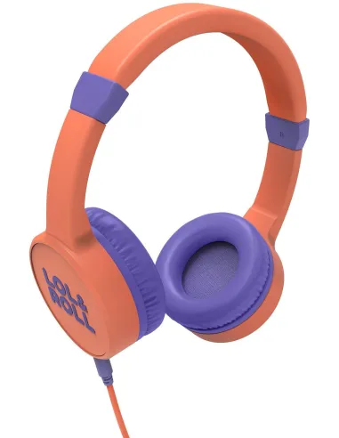 Energy Sistem Lol&Roll POP Auriculares para Niños Naranja