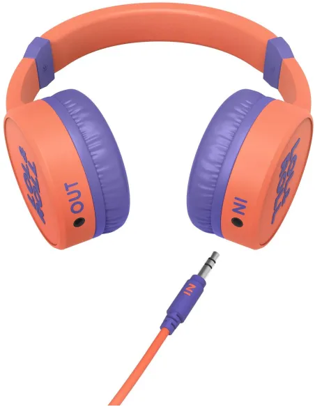 Energy Sistem Lol&Roll POP Auriculares para Niños Naranja