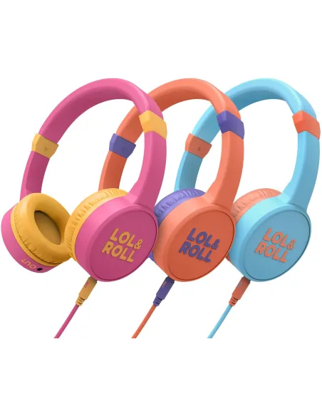 Energy Sistem Lol&Roll POP Auriculares para Niños Naranja