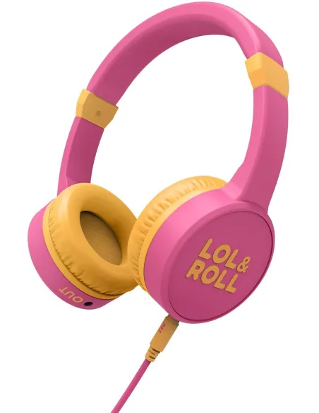 Energy Sistem Lol&Roll POP Auriculares para Niños Rosas