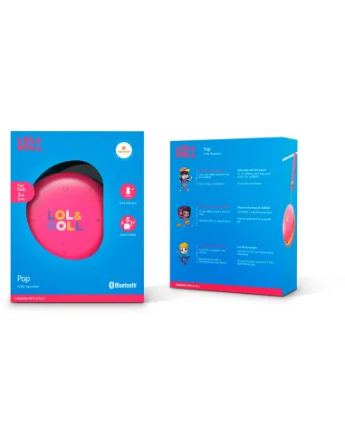 Energy Sistem Lol&roll Pop Kids Altavoz Portátil Bluetooth para Niños 5W
