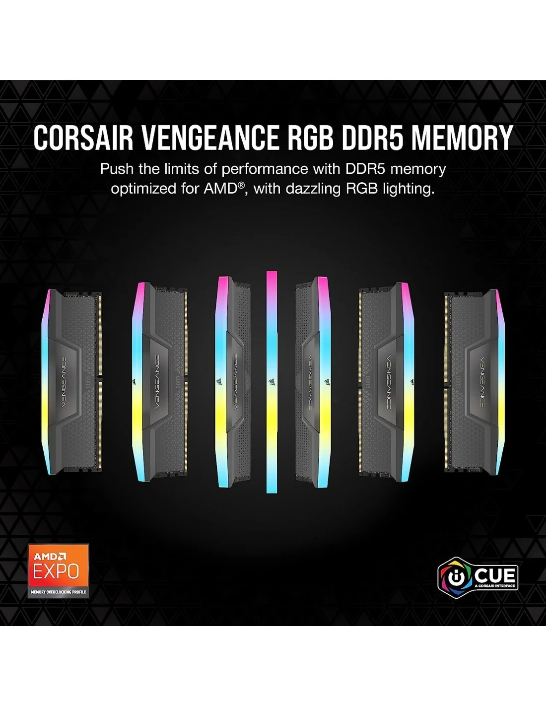 Corsair Vengeance RGB DDR5 6000MHz 32GB 2x16 GB CL36