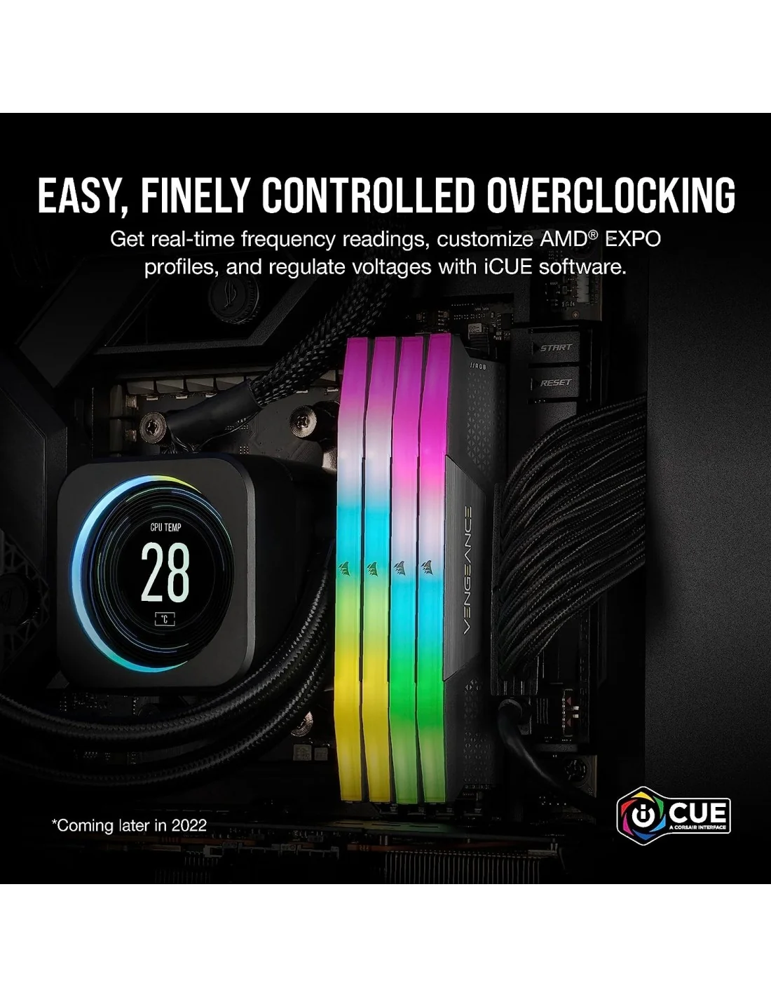 Corsair Vengeance RGB DDR5 6000MHz 32GB 2x16 GB CL36