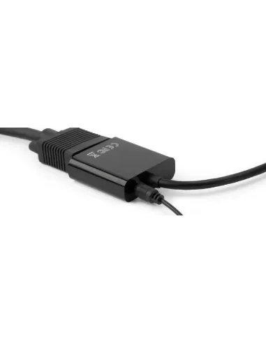 Gembird A-HDMI-VGA-03 Conversor de Imagen HDMI a VGA/Jack 3.5mm Full HD 15cm Negro