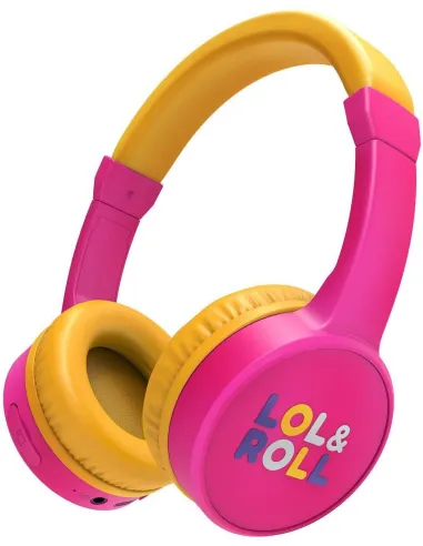Energy Sistem Lol&Roll Pop Kids Auriculares Infantiles Bluetooth Rosa