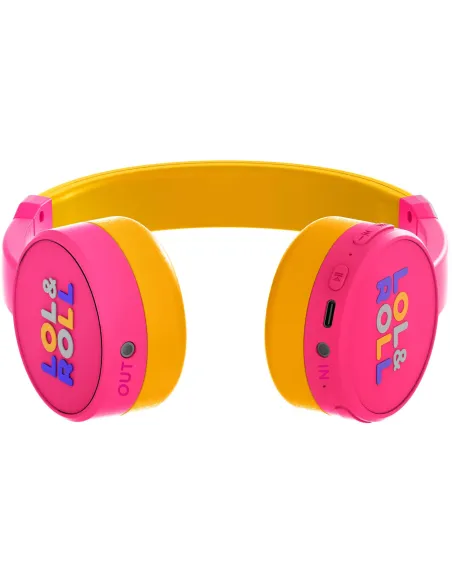 Energy Sistem Lol&Roll Pop Kids Auriculares Infantiles Bluetooth Rosa