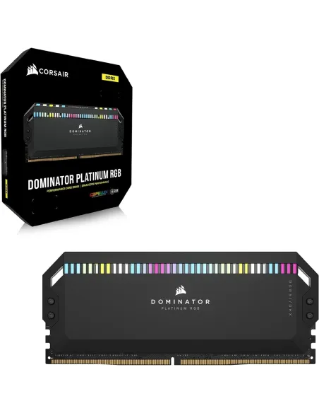 Corsair Dominator Platinum RGB DDR5 6200MHz 32GB (2x16GB) CL36 Negra