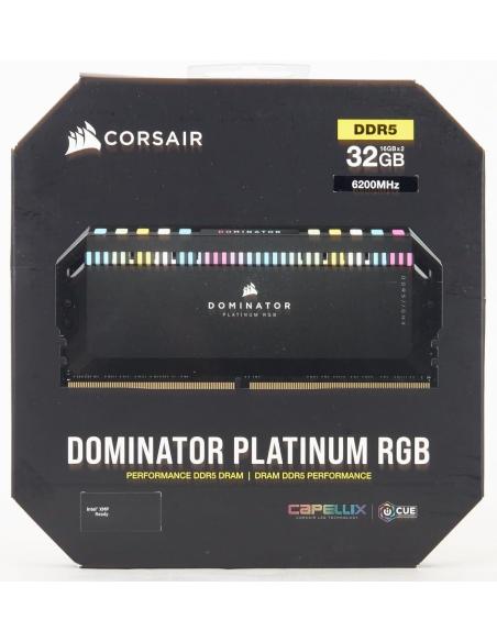 Corsair Dominator Platinum RGB DDR5 6200MHz 32GB 2x16GB CL36