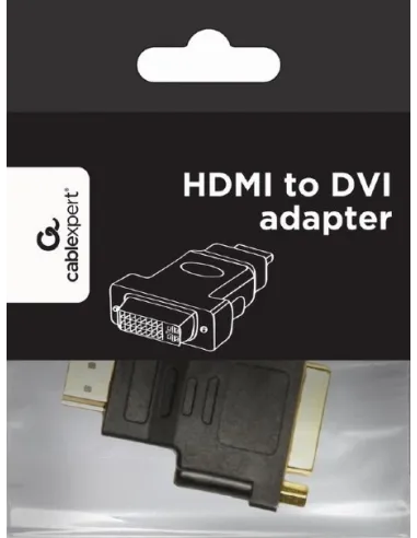 Gembird A-HDMI-DVI-3 Conversor de Imagen HDMI a DVI Negro