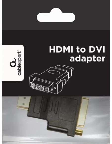 Gembird A-HDMI-DVI-3 Conversor de Imagen HDMI a DVI Negro