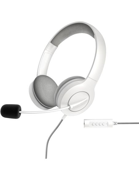 Energy Sistem Office 3 Auriculares con Micrófono Blancos