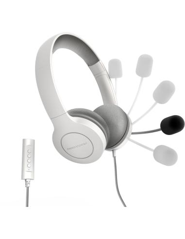 Energy Sistem Office 3 Auriculares con Micrófono Blancos