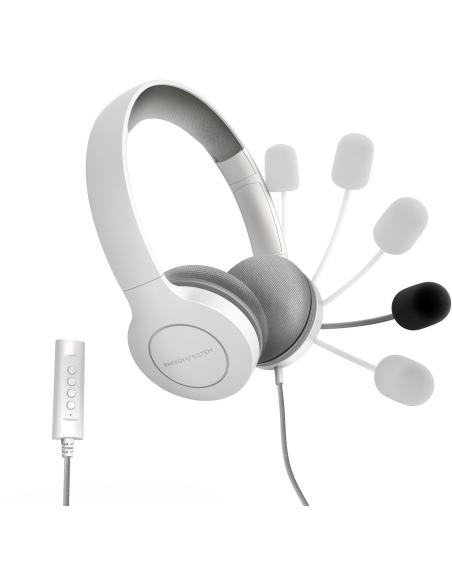 Energy Sistem Office 3 Auriculares con Micrófono Blancos