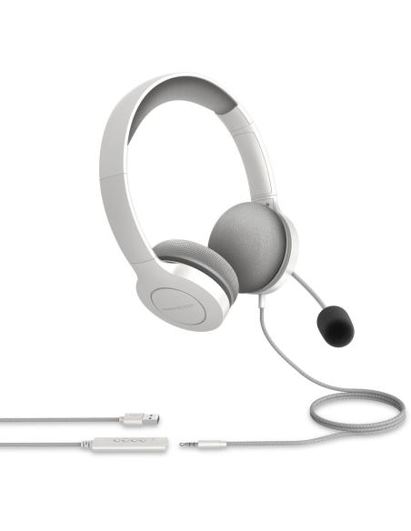 Energy Sistem Office 3 Auriculares con Micrófono Blancos
