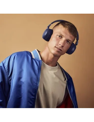 Energy Sistem Radio Color Auriculares Inalámbricos con Radio Fm Azules