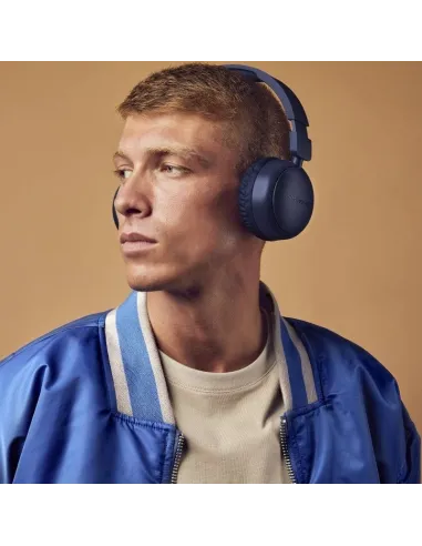 Energy Sistem Radio Color Auriculares Inalámbricos con Radio Fm Azules