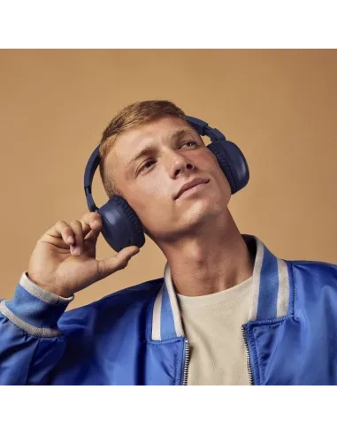 Energy Sistem Radio Color Auriculares Inalámbricos con Radio Fm Azules