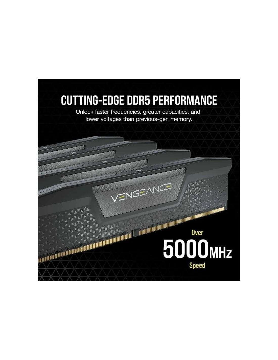 Corsair Vengeance DDR5 5200MHz 16GB (2x8GB) CL40 Negra