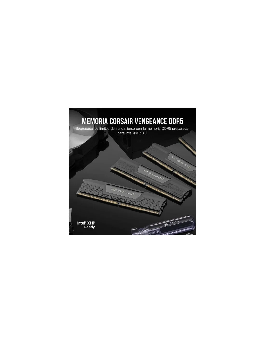 Corsair Vengeance DDR5 5200MHz 16GB (2x8GB) CL40 Negra