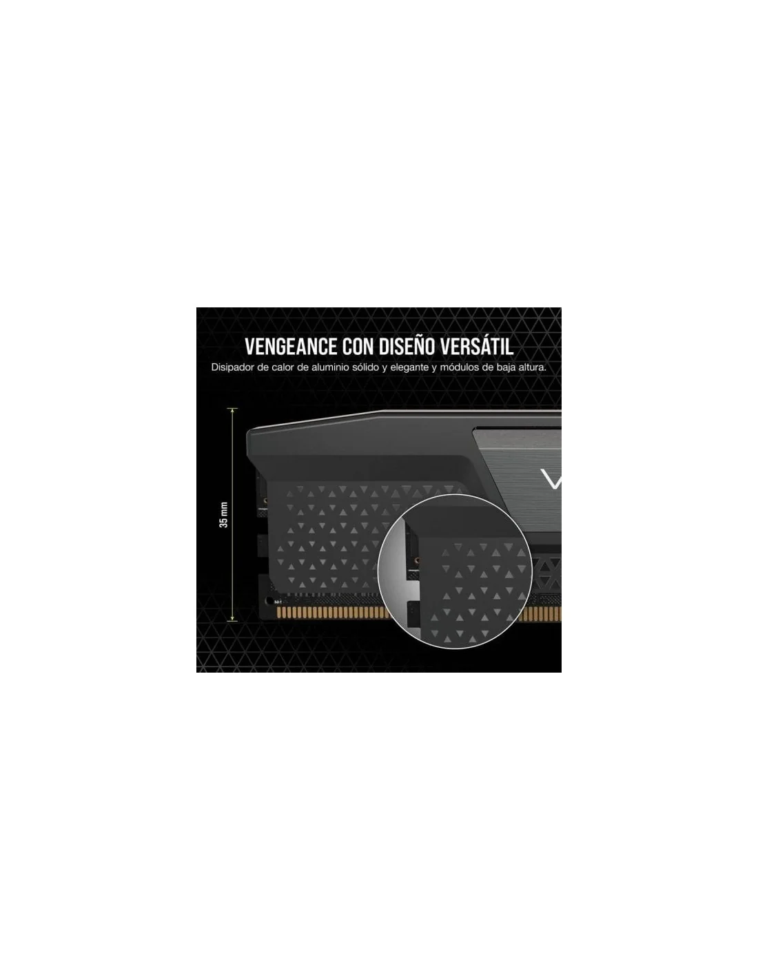 Corsair Vengeance DDR5 5200MHz 16GB CL40 Negra