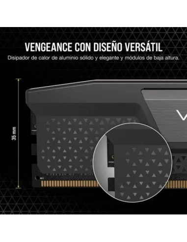 Corsair VENGEANCE DDR5 5200MHz 64GB (2x32GB) CL40 Negra