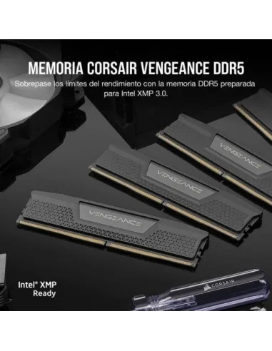 Corsair VENGEANCE DDR5 5200MHz 64GB (2x32GB) CL40 Negra