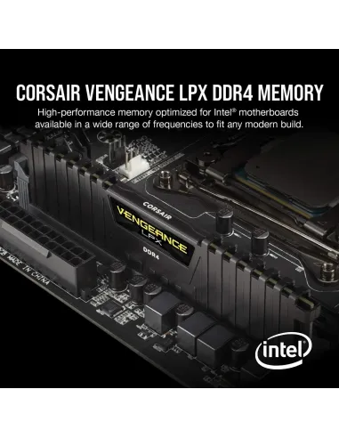 Corsair Vengeance LPX DDR4 3200MHz PC4-25600 16GB (2X8GB) CL16 Negro