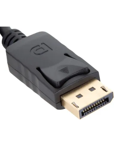 Iggual IGG319055 Adaptador de Imagen DisplayPort a HDMI 4K 2m Negro