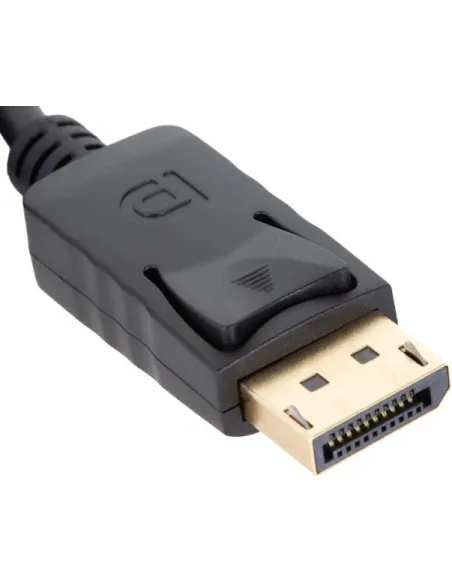 Iggual IGG319055 Adaptador de Imagen DisplayPort a HDMI 4K 2m Negro