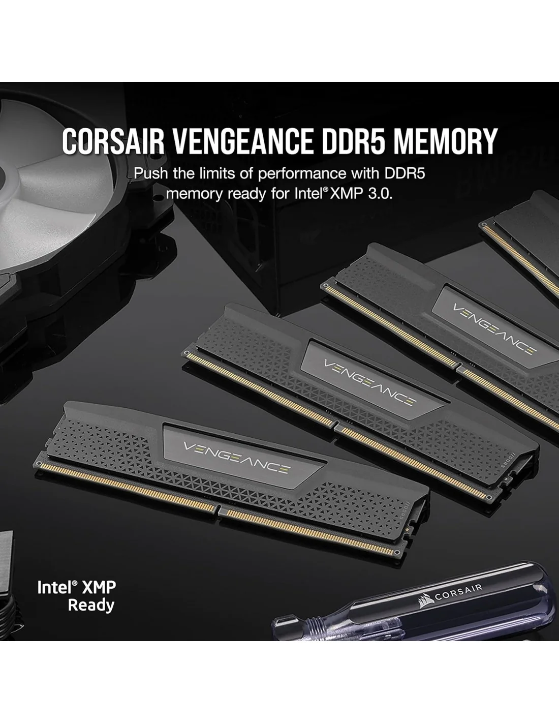 Corsair Vengeance DDR5 5600MHz 32 GB (2x16GB) CL40 Gris