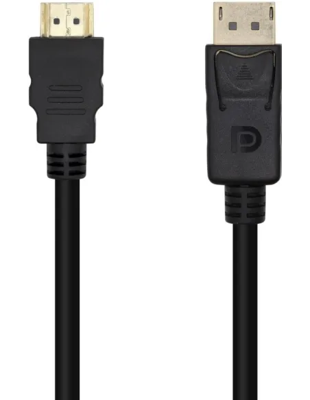 Aisens A125-0459 Conversor de Imagen DisplayPort a HDMI 4K 1m Negro