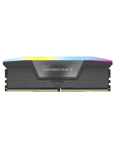 Corsair Vengeance RGB DDR5 6000MHz 32GB (2x16GB) CL30 Memoria Dual AMD EXPO e Intel XMP Gris