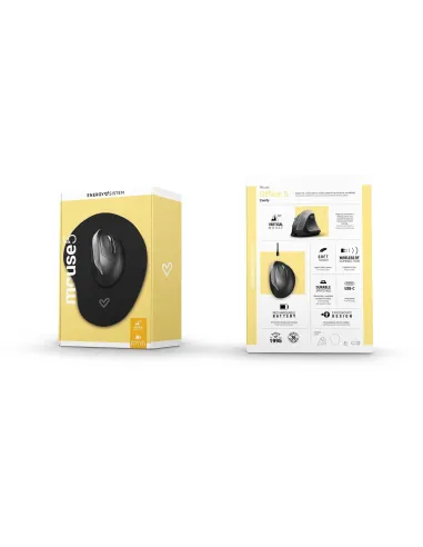 Energy Sistem Office Mouse 5 Comfy Ratón Inalámbrico Vertical 1600 DPI