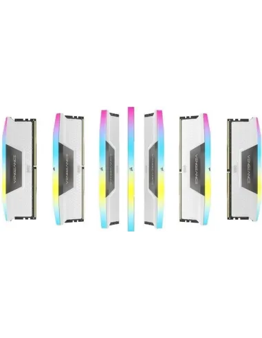 Corsair Vengeance RGB DDR5 6000MHz 32GB (2x16GB) CL36 Blanca