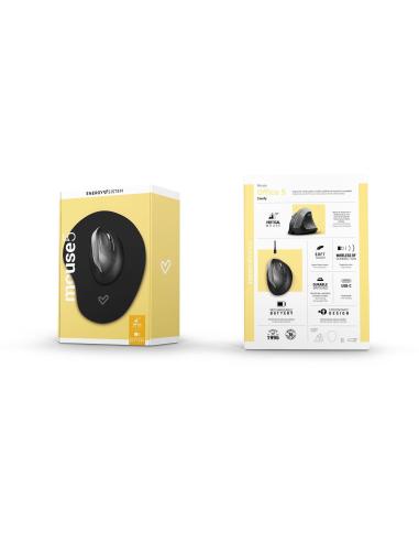 Energy Sistem Office Mouse 5 Comfy Ratón Inalámbrico Vertical 1600 DPI